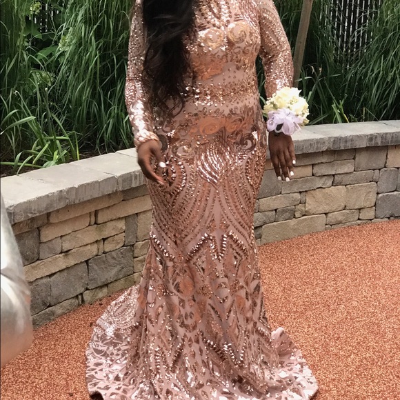 My prom dress. The designer is shades by Shea. - Picture 1 of 2